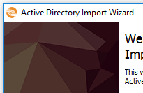 Procedura Guidata di Importazione da Active Directory